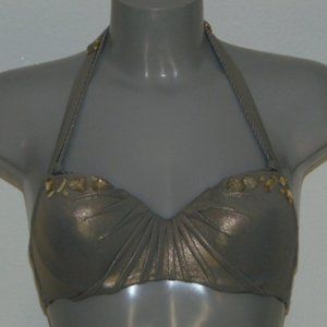 Gold Marlies Dekkers plunge Bikini top 32B